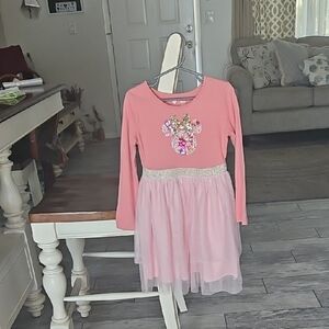 Girls 5T Mini Mouse Sequined Dress